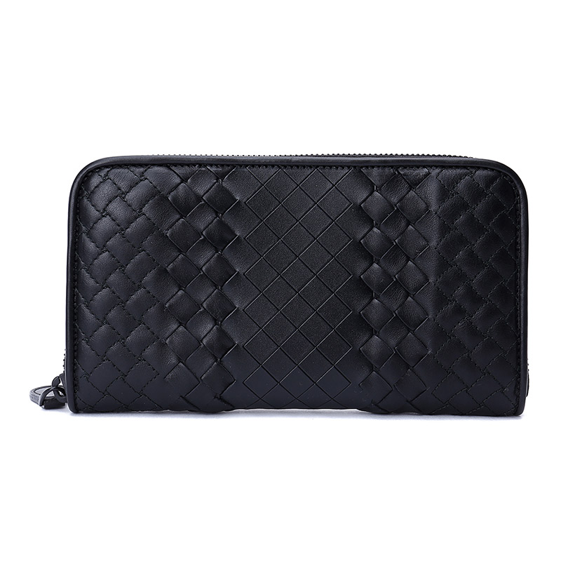 BV Bottega Veneta/±¦ç¾¼Î ţƤ²ÄÖʾµä±àÖ¯°üÉíÄÐÊ¿³¤¿îÇ®¼Ð