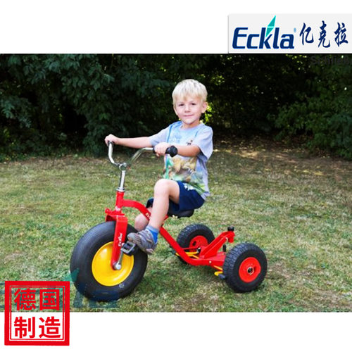 德国制造ECKLA儿童三轮车童车小孩子宝宝自行车手推车小童脚踏车