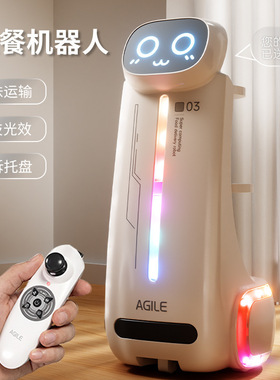 2026爆款家用送餐机器人饮料零食儿童玩具女food delivery robot