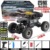 28cm Climbing Car (Four-Wheel Drive + Alloy + Light) Black