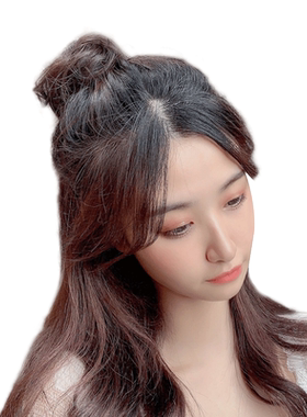 小半假发女仿真发自然发饰抓夹