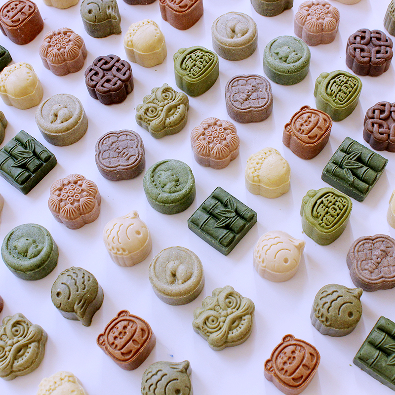 20克无硅油氨基酸洗发皂饼小样