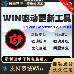 iObit Driver Booster 12.3 PRO 系统驱动程序更新工具软件Win