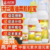 油菜丰产粒粒饱提高出油率促花授粉抗倒伏籽粒饱满油菜专用叶面肥