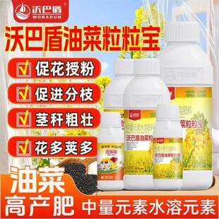 油菜丰产粒粒饱提高出油率促花授粉抗倒伏籽粒饱满油菜专用叶面肥