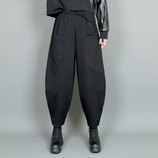 垮裤 休闲灯笼裤 萝卜裤 25秋冬新韩版 时尚 女长裤 通勤小脚弹力哈伦裤