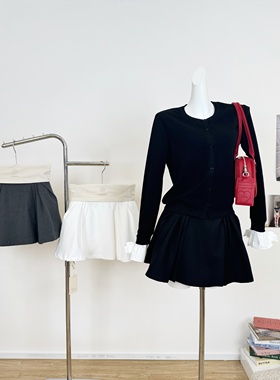 M.Y原创设计 立体芭蕾蓬蓬裙/A字短裙半身裙带安全裤女夏季