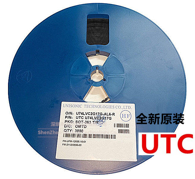 台湾UTC友顺 U74LVC2G17G-AL6-R 封装SOT-363 全新原装