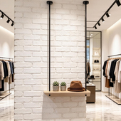 可裁切铁艺黑色圆管加长吊杆木层板吊杆玻璃隔板吊装 支架木板吊架