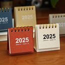 小日子不翻篇 ins風(fēng)2026年迷你小日歷2025復(fù)古簡約桌面臺(tái)歷小擺件