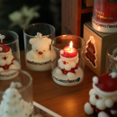 小日子不翻篇 圣诞节氛围香薰蜡烛大豆蜡茶蜡杯圣诞树姜饼人雪人