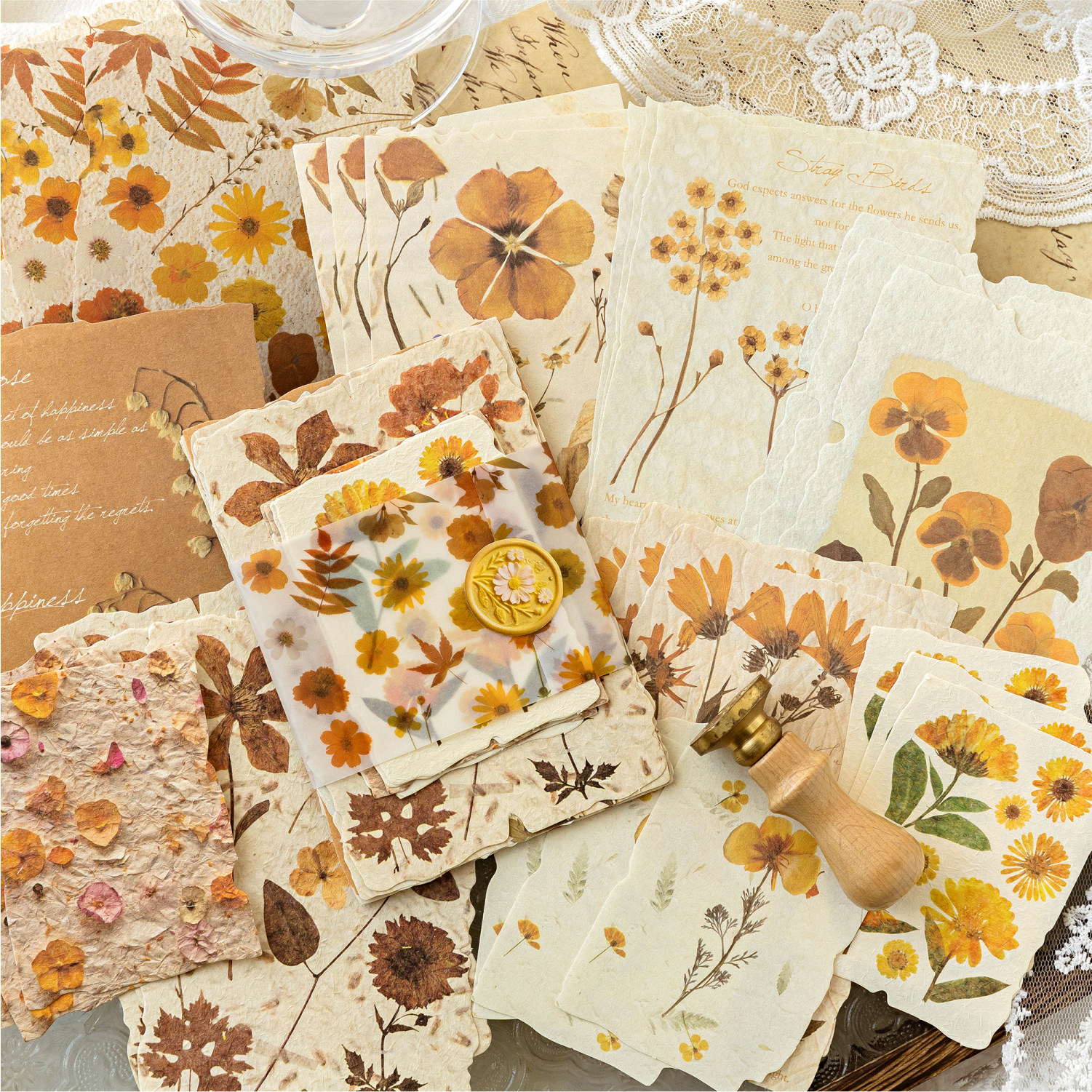 小日子不翻篇 复古压花素材纸立体纹路手工特种纸张拼贴素材装饰,文具电教/文化用品/商务用品,折纸/手工纸/衍纸,淘宝优惠券,粉丝福利购,淘宝优惠卷