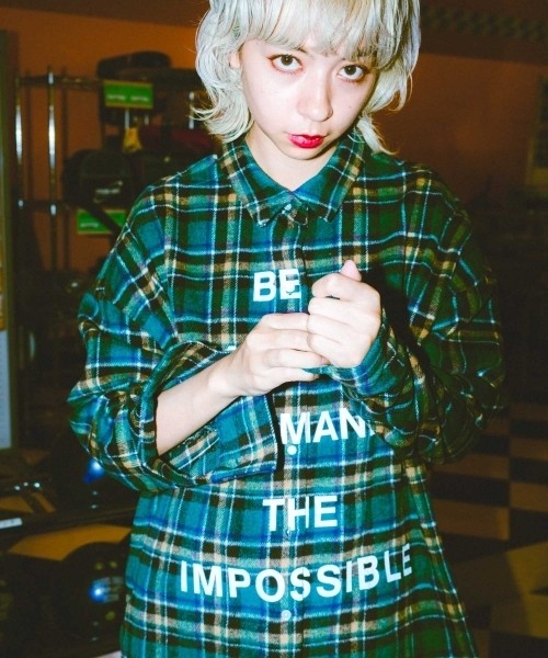 秋季百搭风大格子法兰绒休闲衬衫