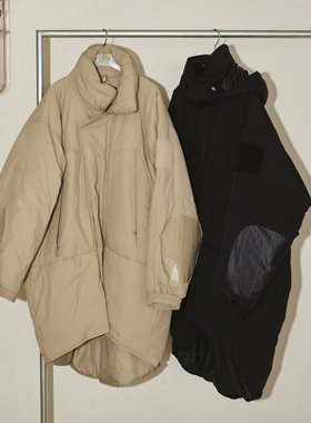 日单 2025冬季新款女TODAYFUL中长款保暖立领连帽羽绒服外套 力荐