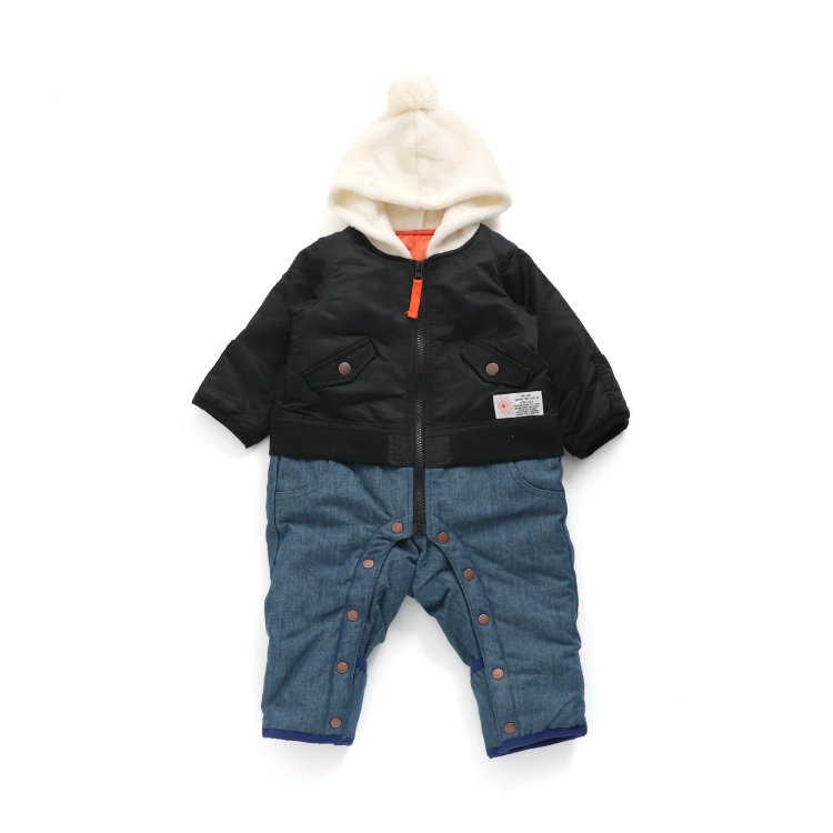 尼龙连体服包脚保暖冬季