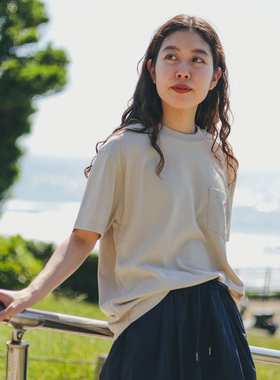 日单 2025夏季新款DANTON联名BEAMS弹力短袖圆领日常百搭T恤 力荐