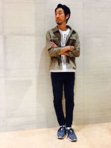 潮 日单2021春季新款全棉水洗微章直筒短外套 UR  nano.univese