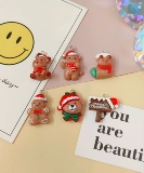 Рождественский мультяшный брелок для пожилых людей ручной работы, аксессуар, подарок на день рождения