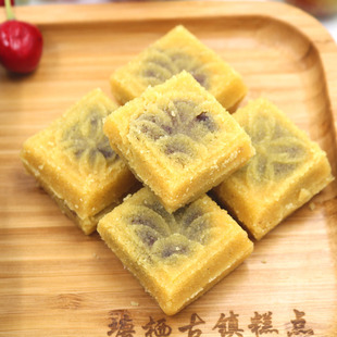 杭州特产法根绿豆糕红豆沙夹心绿豆糕绿豆酥塘栖传统糕点零食点心