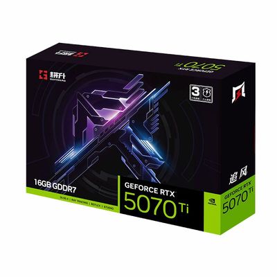 【咨询好价】耕升RTX5070TI 追风OC 16G DDR7高性能4K 游戏显卡