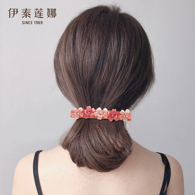 朵朵花发卡一字横夹发夹伊泰莲娜
