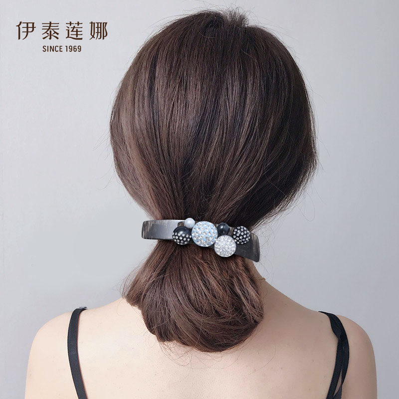 盘发夹梦幻醋酸板材发夹伊泰莲娜