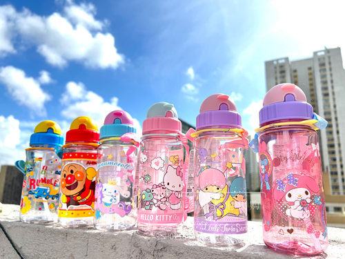 三丽鸥sanrio哈罗双子星吸管水杯