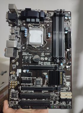 B85M-HD3/B85-HD3-A主板1150 B85全固游戏大板双显卡交火