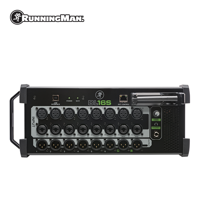 Running Man DL16S美技美奇32无线数字混音器内置WIFI连接混音