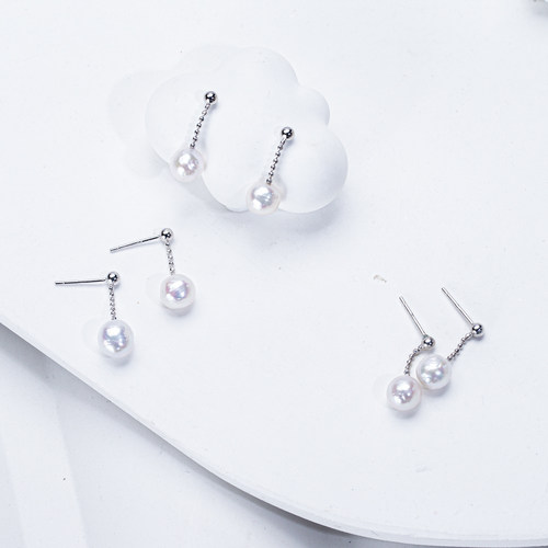 【双十一第④弹】天然淡水7A级圆皱皮巴洛克耳坠通体S925银大风吹