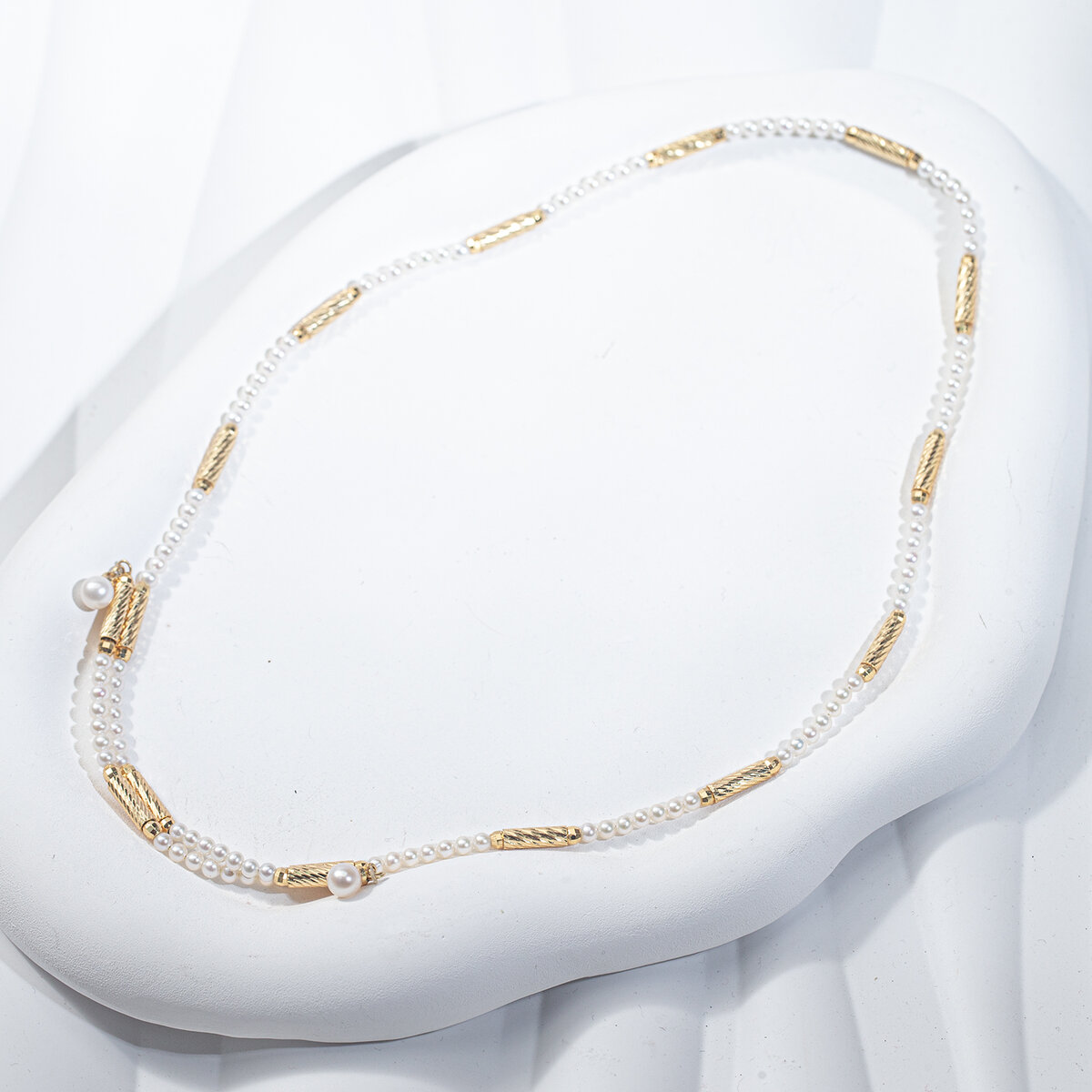 【魔法师】天然淡水AK小BABY珍珠正圆无暇3-4mm强力磁吸可做手镯