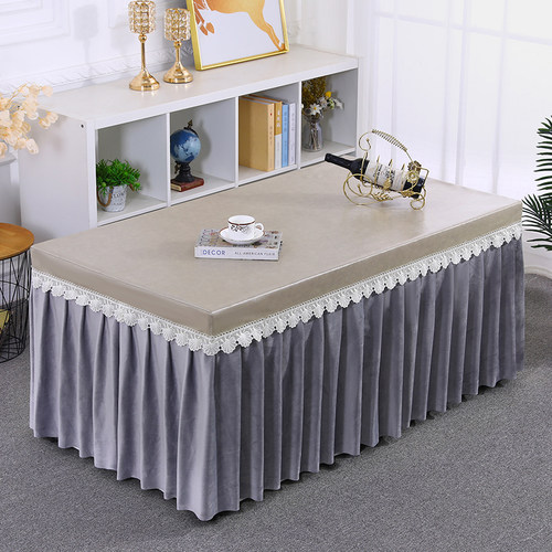 烤火炉罩电暖炉桌取暖桌套茶几套绒布罩长方形新款电炉罩烤火桌布