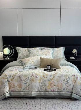 URAN.HOME｜2025新品    百支超柔贡缎四件套