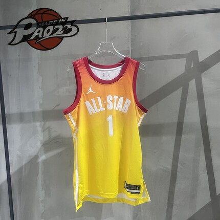 Jordan 夏洛特黄蜂拉梅洛.鲍尔全明星1号比赛训练球衣 DX6330-601