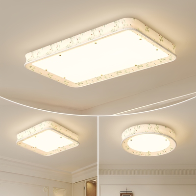 宋氏美学布艺吸顶灯客厅卧室书房