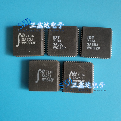 IDT7134LA70J 7134SA70J 25J 30J原装进口拆机集成IC 质量保证