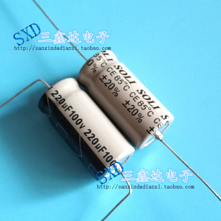 100V220UF 220UF100V全新原装胆机轴向卧式电解电容 13*25-封面