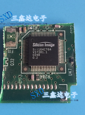 SIL164CT64 SIL164CT SIL163BCTG100原装进口拆机带板集成电路