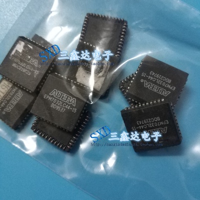EPM7032LC44-15  EPM7032LC44-10 -20进口原装拆机可编程逻辑器