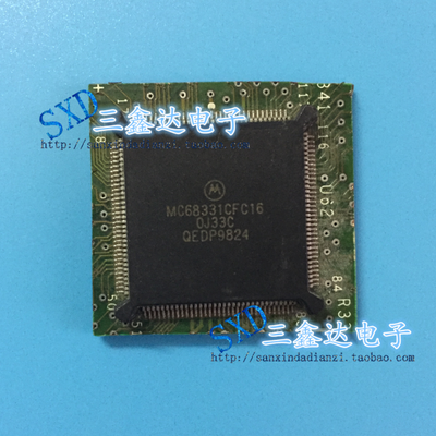 MC68331CFC16  MC68331CFC16进口拆机带板QFP132  MC68331CFC16
