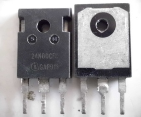 24N60CFD 24N60原装拆机 24A600V MOS场效应管 TO-247可直拍