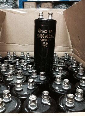 63v33000uf 33000uf 63v 日立原装进口电解电容40x100 质量保证