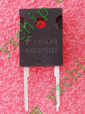 RHRG75120 原装进口拆机件 质量包好 快恢复二极管 逆电器专用