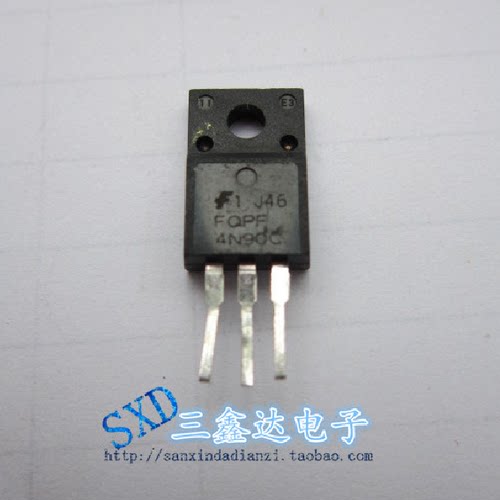 FQPF4N90C 4N90原装进口拆机 场效应管 4A 900V 塑封 TO-220