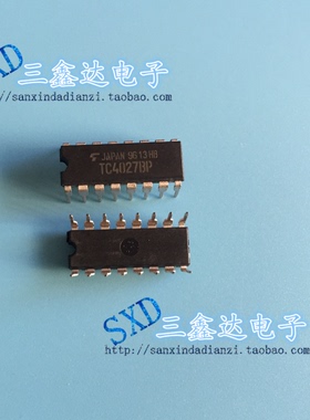 TC4027BP  TC4027全新原装进口直插IC  DIP-16  质量保证