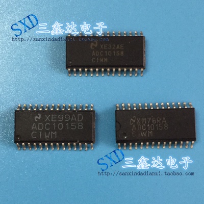 ADC10158CIWM ADC10158原装进口拆机集成电路IC模数转换器SOIC-28