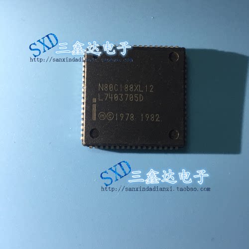 N80C188XL-12 N80C188XL原装进口拆机集成电路IC 质量保证 特价