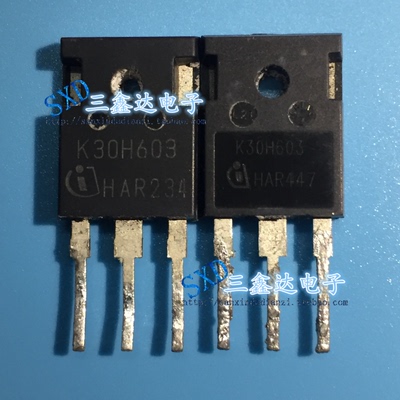 K30H603 IKW30N60H3 原装进口拆机件 逆变电焊机管 IGBT 30A 600V