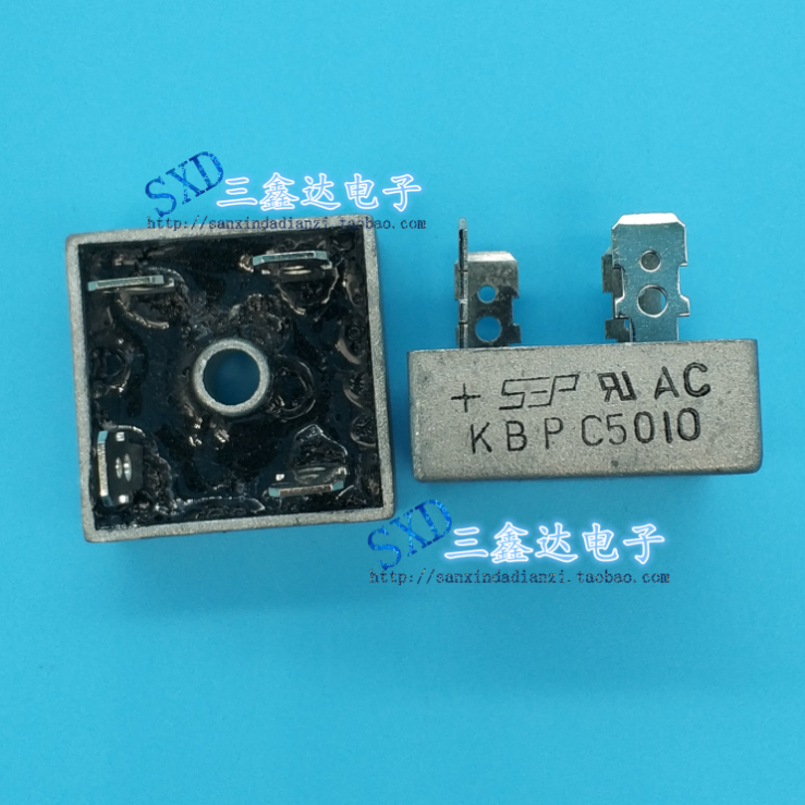 kbpc5010  kbpc5010全新原装 单相整流桥 50a1000v方桥  桥堆