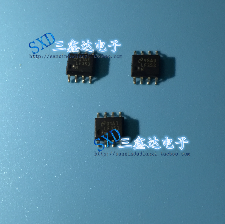 LF353M,353进口拆机运算放大器IC  LF353 353M特价销售 SOP-8